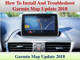 How to Install and Troubleshoot Garmin Map Update 2018