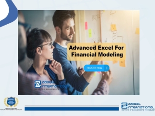 Advance Excel for Financial Modeling - How do I learn Financial Modeling?
