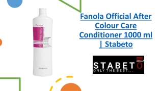 Fanola Official After Colour Care Conditioner 1000 ml | Stabeto