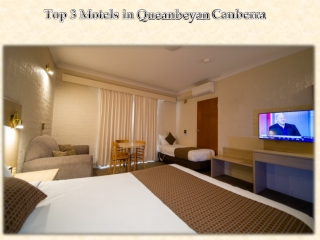 Top 3 Motels in Queanbeyan Canberra