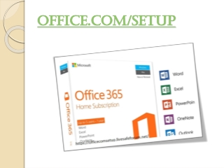 Office.com/setup - Enter Product Key - www.office.com/setup