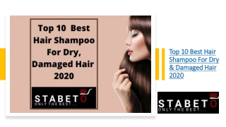 Top 10 Best Hair Shampoo For Dry & Damaged Hair 2020