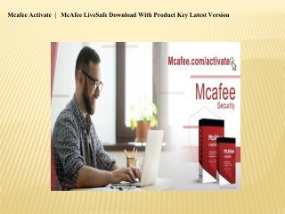 Mcafee Activate  |   McAfee LiveSafe Download With Product Key Latest Version