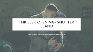 Shutter Island- Opening Sequence