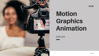 Motion Graphics Animation