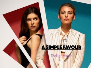 a simple favour - thriller