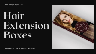 Get Premium Quality Designs For Hair Extension Boxes | Custom Boxes