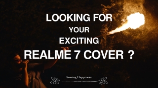 FREE Shipping – COD Avail – OPPO RealMe 7 Covers – Sowing Happiness