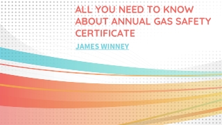 All You Need to Know About Gas Safety Certificate