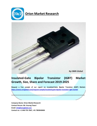 Insulated-Gate Bipolar Transistor (IGBT) Market Research and Forecast 2019-2025