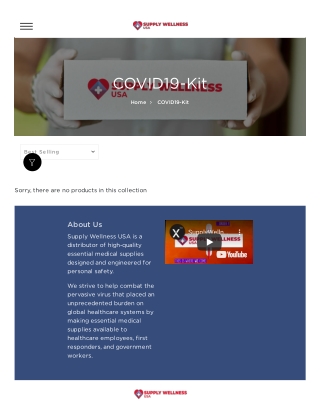 Get the Quick Covid 19 Kit Online at Supplywellnessusa