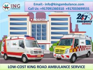 Top-Class Ambulance Service in Ranchi and Jamshedpur by King