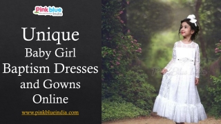 Christening Baptism Gowns and Dresses for Baby Girl Online