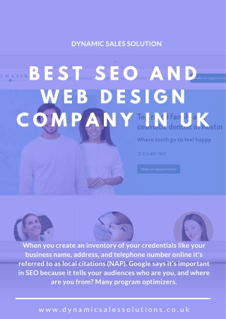 Dynamic Sales Solutions | Best SEO And Web Design Company in UK