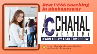 Best UPSC coaching in Bhubaneswar