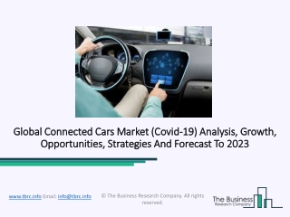 Connected Cars Market 2020 COVID-19 Impact Industry Analysis, New Developments To 2023