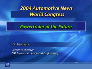 2004 Automotive News World Congress