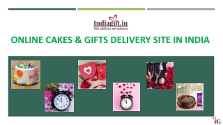 Order Online To Send Gifts & Cakes Via Indiagift