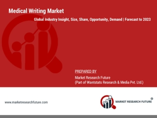 Medical Writing Market is projected to grow at a CAGR of 10% During the Forecast Period (2019-2025)