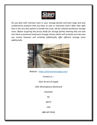 Pallet Rack Charlotte NC | Stein Service & Supply