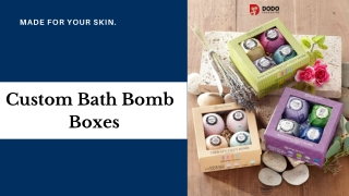 Get Unique Custom Bath Bomb Boxes | Product Packaging