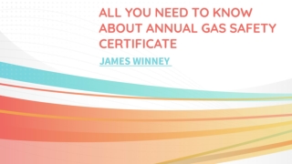 Annual Gas Safety Certificate Chelsea | James Winney