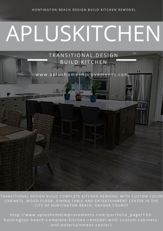 Huntington Beach Design Build kitchen Remodel