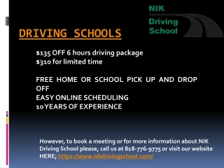 Driving Schools