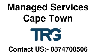 Managed Services Cape Town