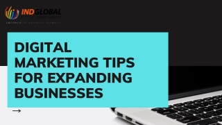 Digital Marketing Tips For Expanding Business
