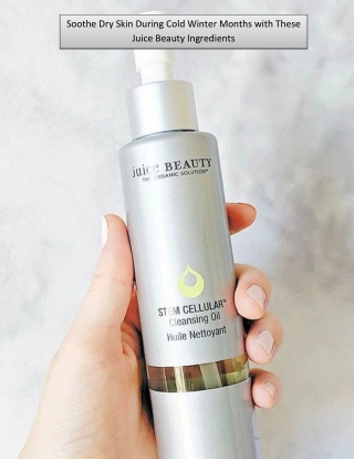 Soothe Dry Skin During Cold Winter Months with These Juice Beauty Ingredients