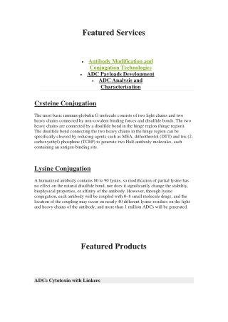 antibody drug conjugate