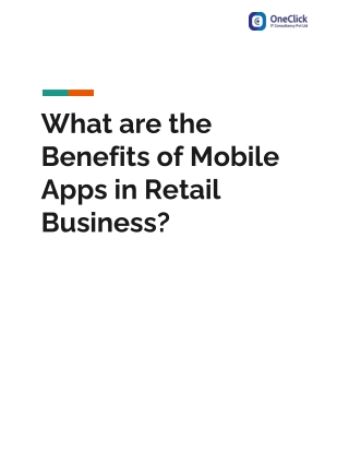 What are the Benefits of Mobile Apps in Retail Business?
