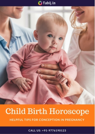 Helpful tips for conception in pregnancy with child birth horoscope