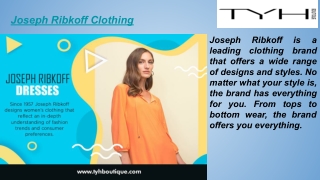 Joseph Ribkoff dresses