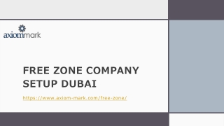 Free Zone Company Setup Dubai