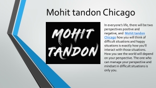 mohit tandon human trafficking | mohit tandon chicago