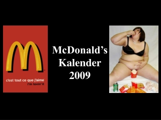 McDonald’s Kalender 2009