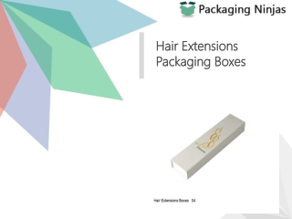 Get Hair Extensions Packaging Boxes Wholesale At PackagingNinjas