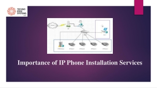Importance of IP Phone Installation Services