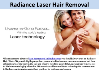 Radiance Laser Hair Removal