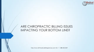 ARE CHIROPRACTIC BILLING ISSUES IMPACTING YOUR BOTTOM LINE?