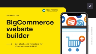 Experienced Bigcommerce Website Designers