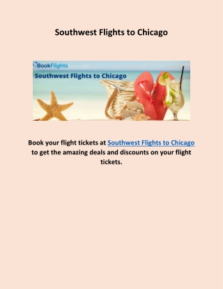 Southwest Flights to Chicago