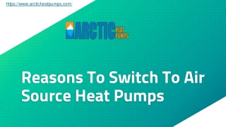 Air Source Heat Pumps at Arctic Heat Pumps