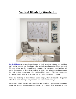 Vertical Blinds Online