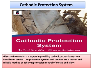 Cathodic Protection System