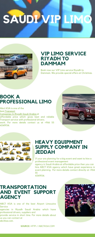 Saudi Vip Limo Service
