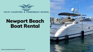 Newport Beach Boat Rental-Best Boat Rentals