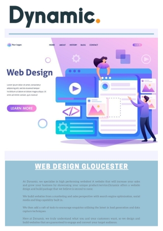 Web Design Gloucester | Dynamic Sales Solution